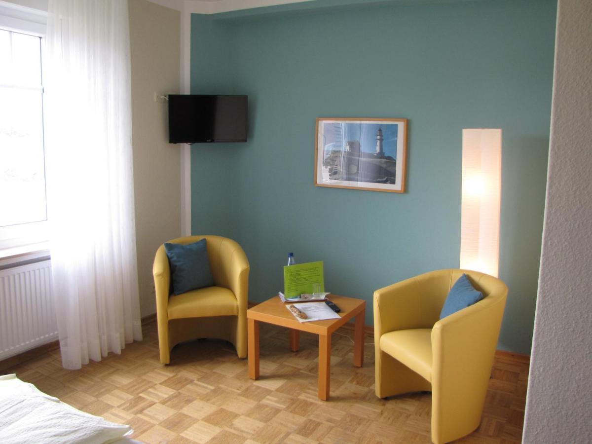 Strandhotel-Najade Боркум Экстерьер фото